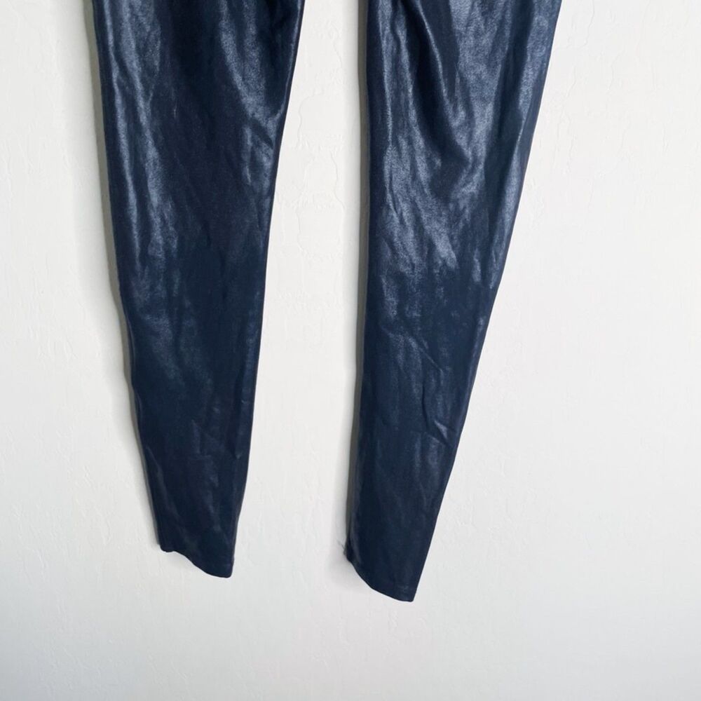 SPANX Black Faux Leather Leggings - Picture 2 of 6